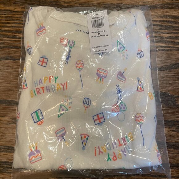 BNWT | Toddler Birthday PJ's - Picture 2 of 2